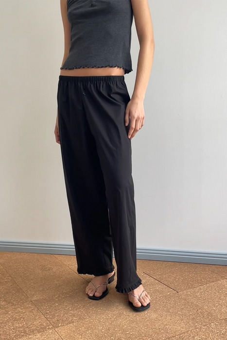 Flounce Pant - Black