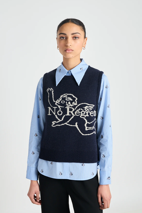 Deep Kick Vest - Navy