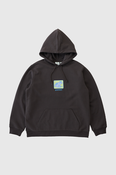 Toad Hooded Sweatshirt - Deep Brown