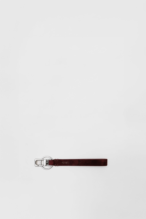 Key Fob - Fire Suede