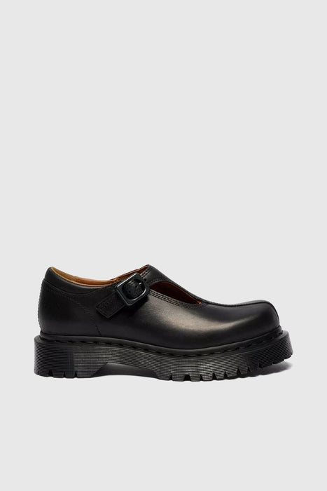 Rejena MJ Mary Jane Shoe - Black Old Harness