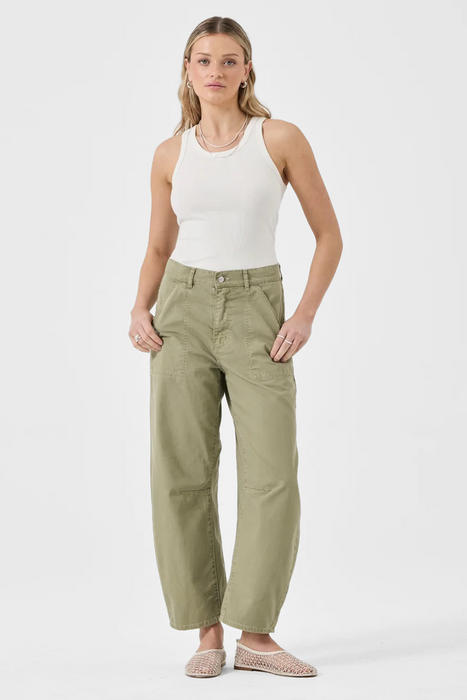 Gigi Barrel Drill - Summer Olive