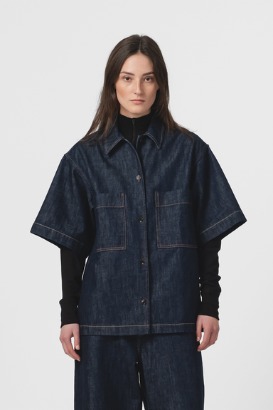 Okinawa Shirt - Century Denim Blue