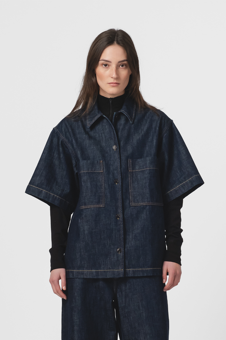 Okinawa Shirt - Century Denim Blue