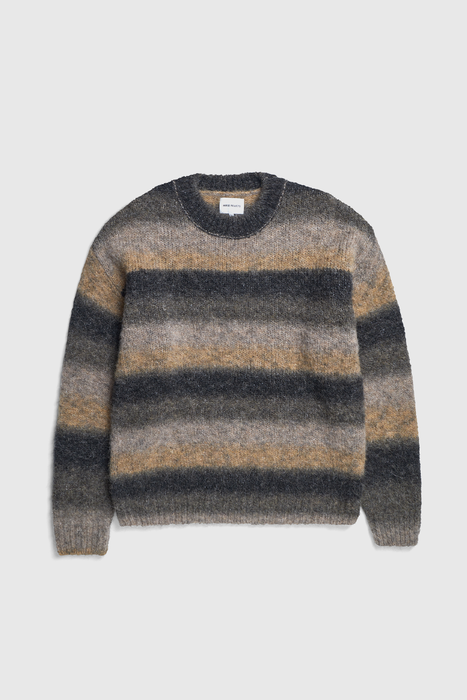 Jonas Gradient Alpaca Sweater - Utility Khaki