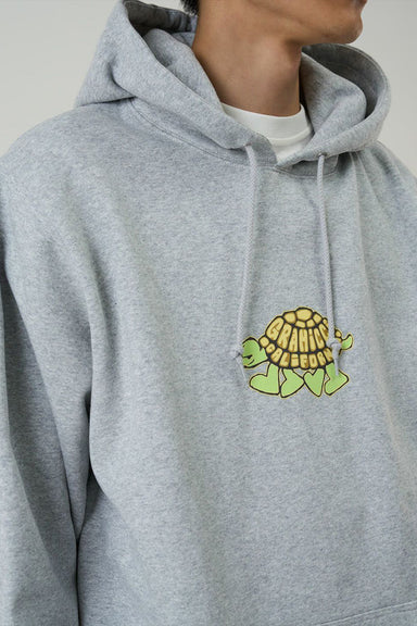 Turtle Hooded Sweatshirt - Heather Grey