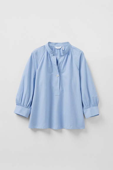 Catrin Cotton Oxford Easy Shirt - Chambry