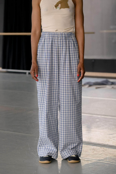 Claude Pants - Blue Check