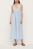 Ainslee Midi Dress - Blue Check