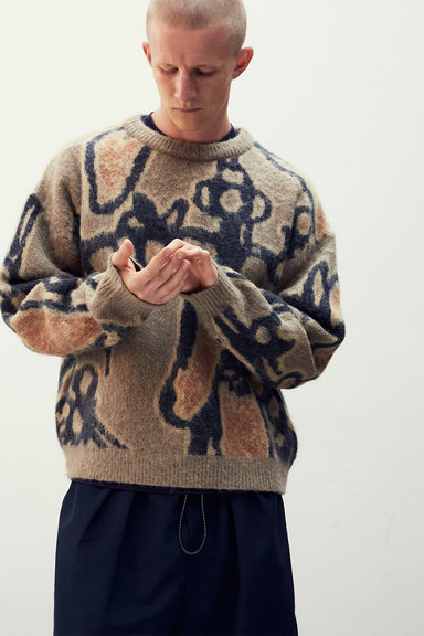 Desire Mohair Sweater - Tan