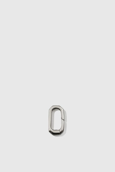 Oval Carabiner Clasp - Sterling Silver