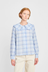 Study of Dreams Blouse - Pale Blue Check