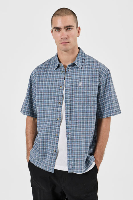 Mariner Check Shirt - Blue Collar