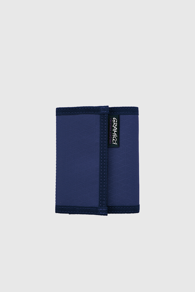 Velcro Wallet - Dusty Blue