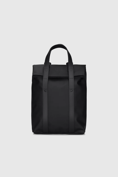 2 Way Tote Backpack Mini - Black