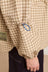 Matilda Raincoat - Gingham Brown