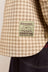 Matilda Raincoat - Gingham Brown