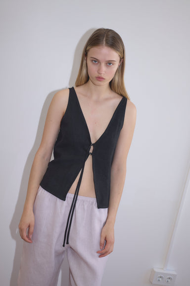 Two Part Top - Black