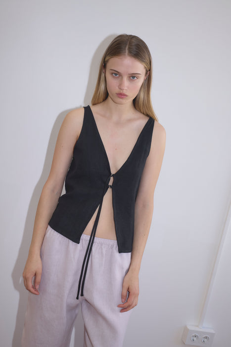 Two Part Top - Black