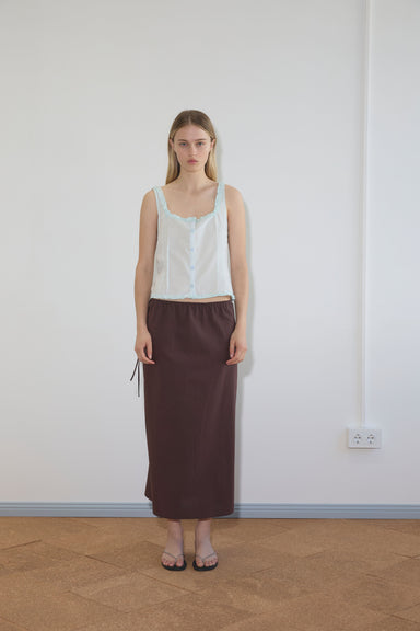 Mid Day Skirt - Umber