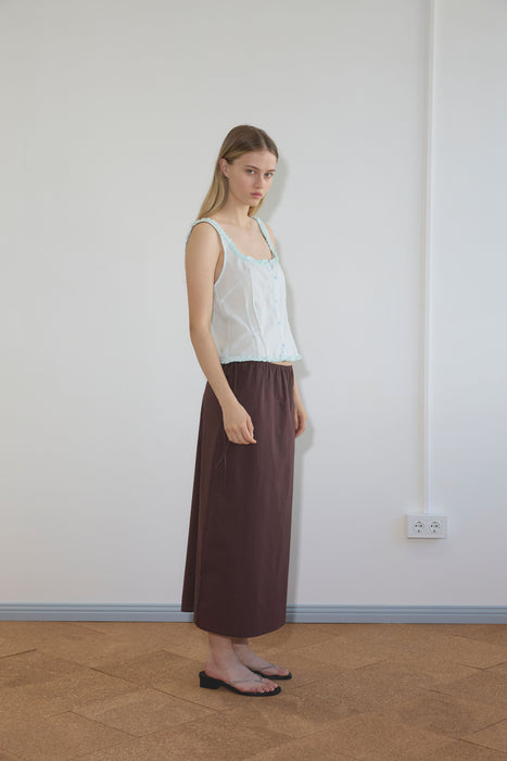 Mid Day Skirt - Umber