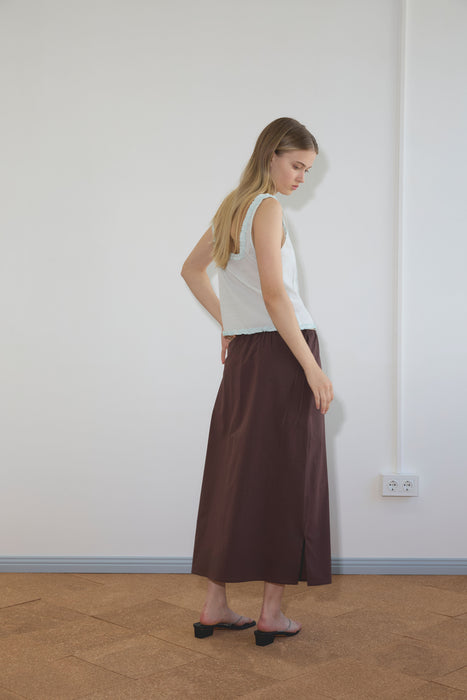 Mid Day Skirt - Umber