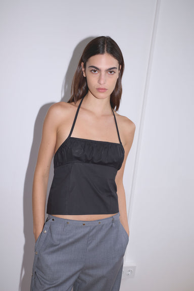Strap Top - Black