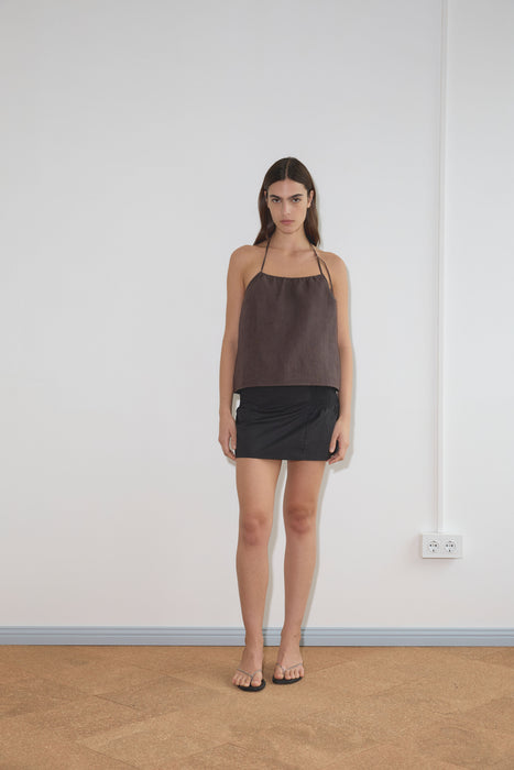 O Ring Halter - Bark