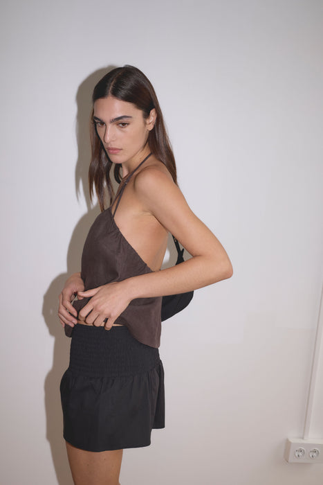 O Ring Halter - Bark