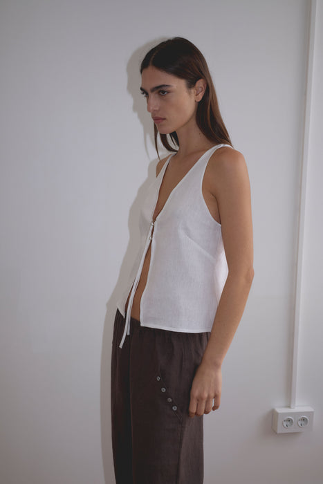 Two Part Top - White