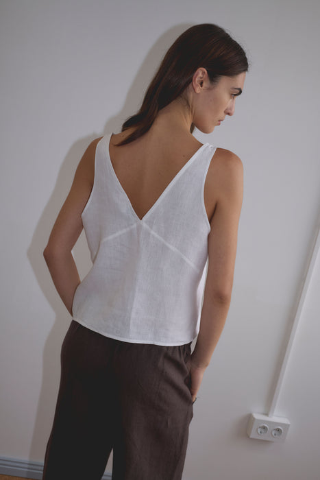 Two Part Top - White