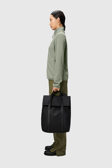 2 Way Tote Backpack - Black