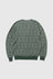 Cardigan Zigzag Pattern Jacquard - Green