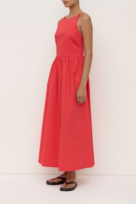 Posie Midi Dress - Chilli