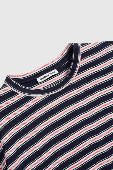 Triple T-Shirt - Navy Multi