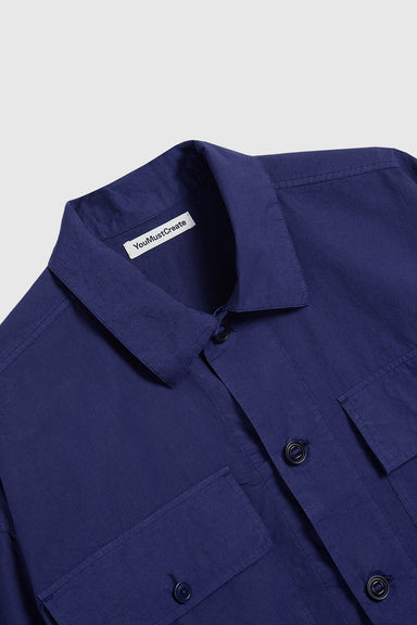 Military Shirt - Blue