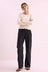 Pharlain Seam Top - White