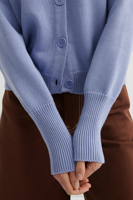 Utility Cardigan - Periwinkle