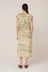 Wave Dress - Brushstroke Stripe