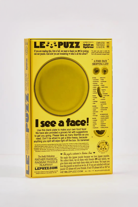 Raisin' An Eyebrow - 500 piece Puzzle