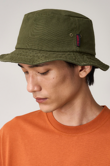 Twill Packable Bucket - Pine