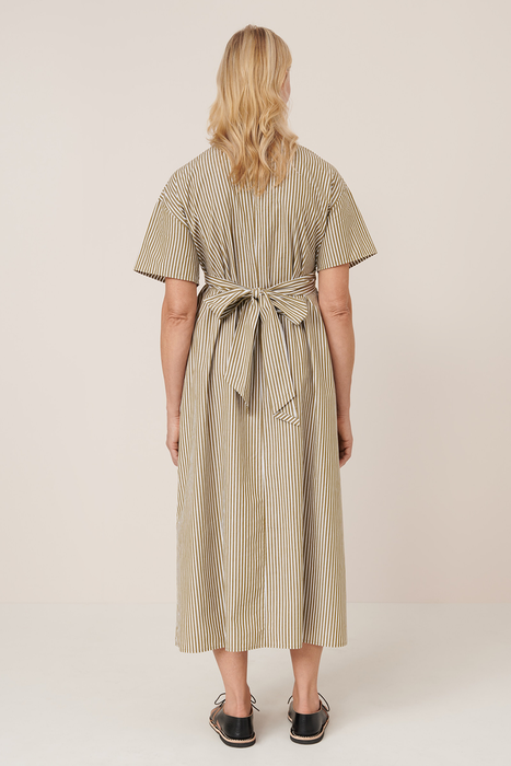 Composer Dress - Treetop Stripe