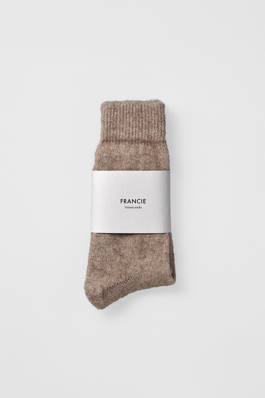 Possum Merino Socks - Natural