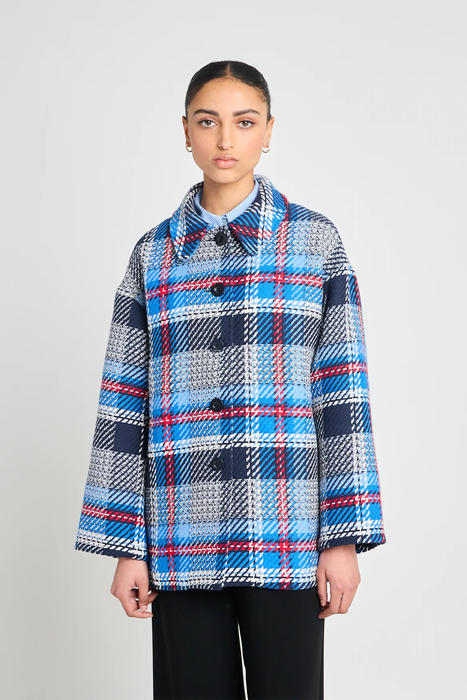 13th Floor Jacket - Navy Plaid