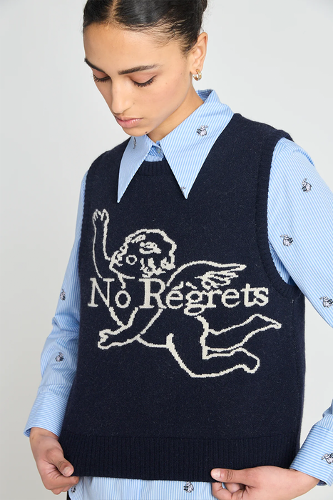 Deep Kick Vest - Navy