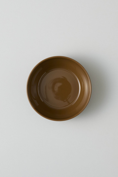 Block Bowl - Brown