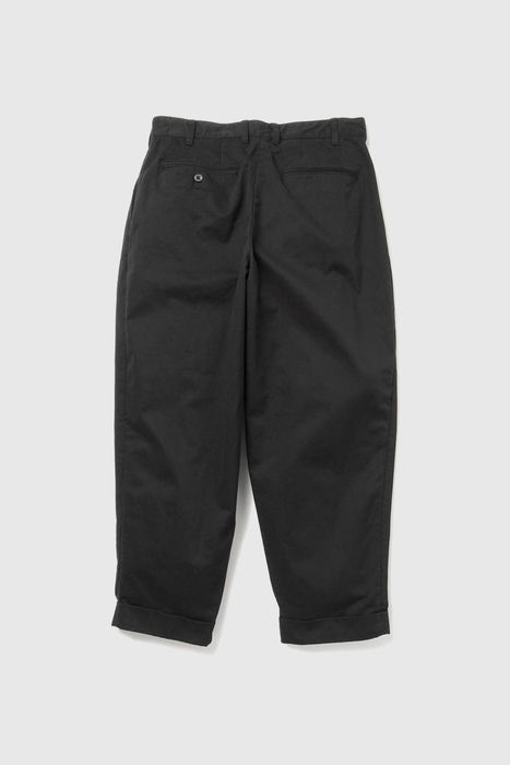 2 Pleats Twill - Black