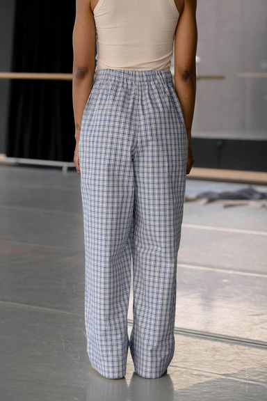 Claude Pants - Blue Check