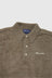 SCT-Logo Shaggy Knit Polo - Mud