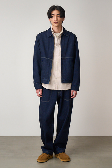 Japanese Slub Denim Jacket - Indigo